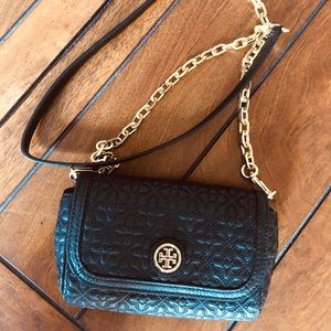 Tory Burch Bryant Quilted Leather Small Crossbody